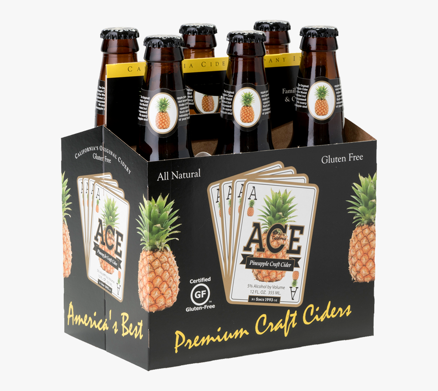 Ace Pineapple - Ace Pineapple Cider, Transparent Clipart