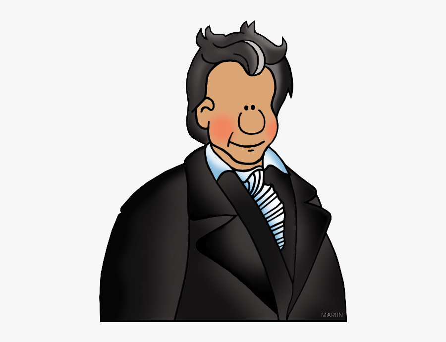 United States Clip Art By Phillip Martin, Famous People - Andrew Jackson Clipart, Transparent Clipart