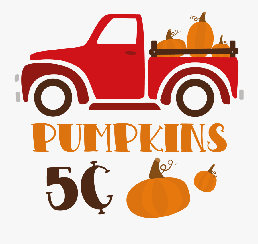 Transparent Pumpkin Monogram Clipart - Pumpkin Truck Svg Free, Transparent Clipart