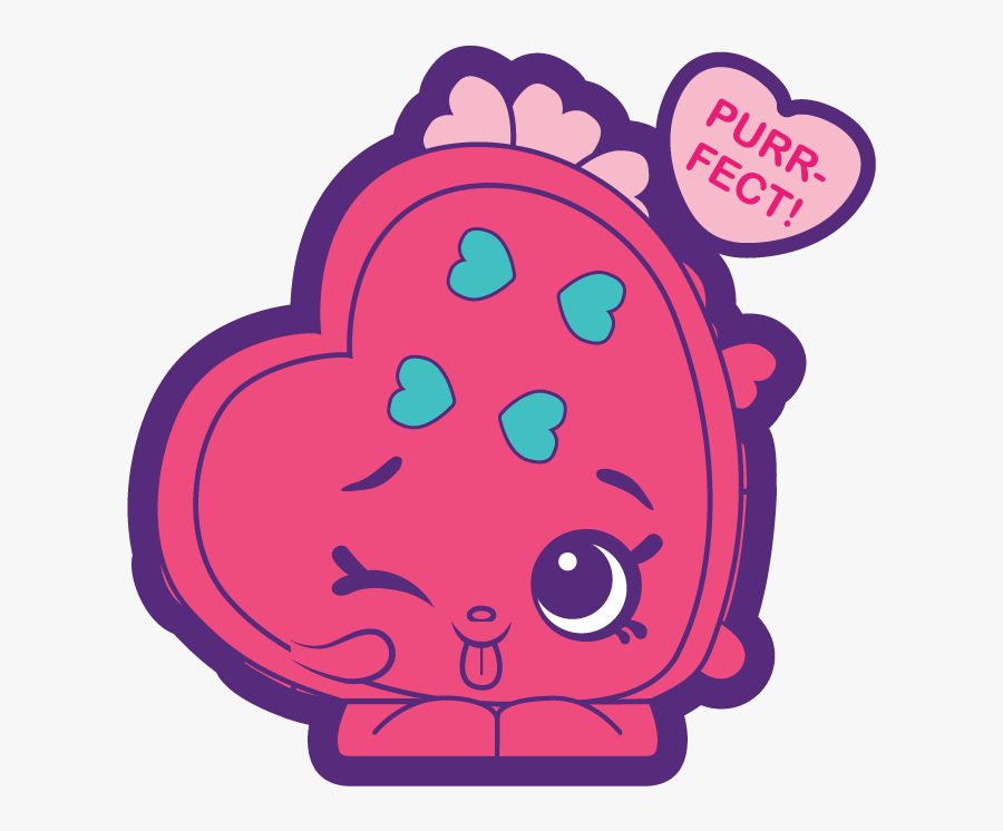 Love Lee Handbag A - Shopkins Wild Style Heart, Transparent Clipart