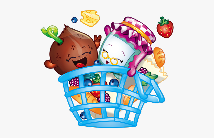 Google Search Birthday Party - Shopkins Shopping Cart Cartoon, Transparent Clipart