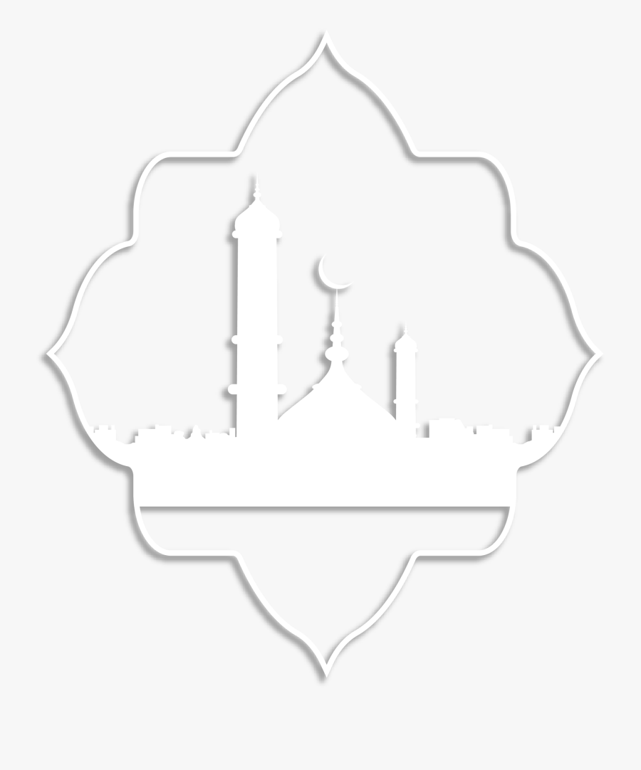 Patterned Pattern White Paper Church Free Photo Png - Ramadan, Transparent Clipart
