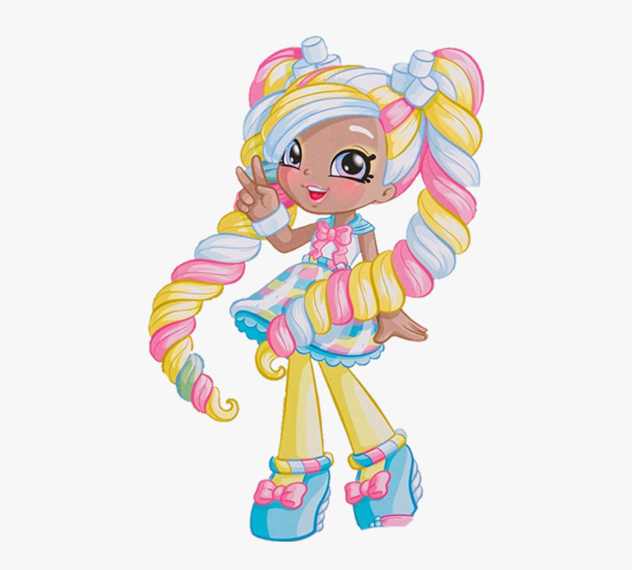 Shopkins Shoppies Shopkinsshoppies Marshamellow Freetoedit - Illustration, Transparent Clipart