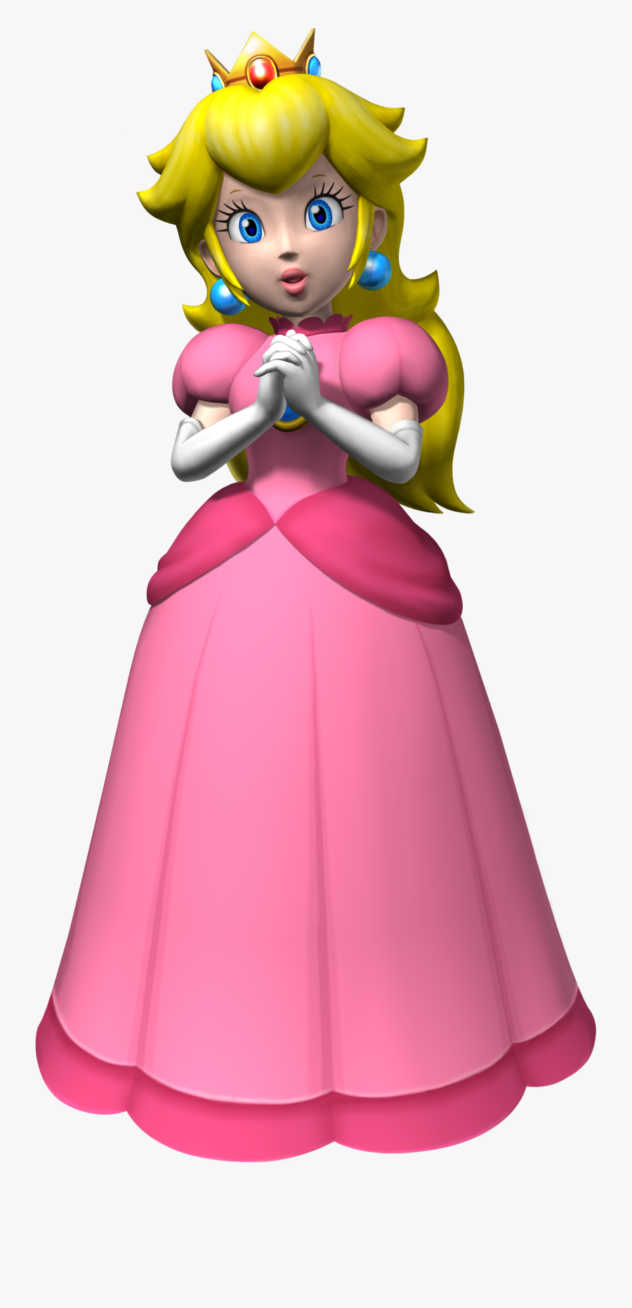 Mario Clipart Dragoart - Princess Peach Clipart , Free Transparent