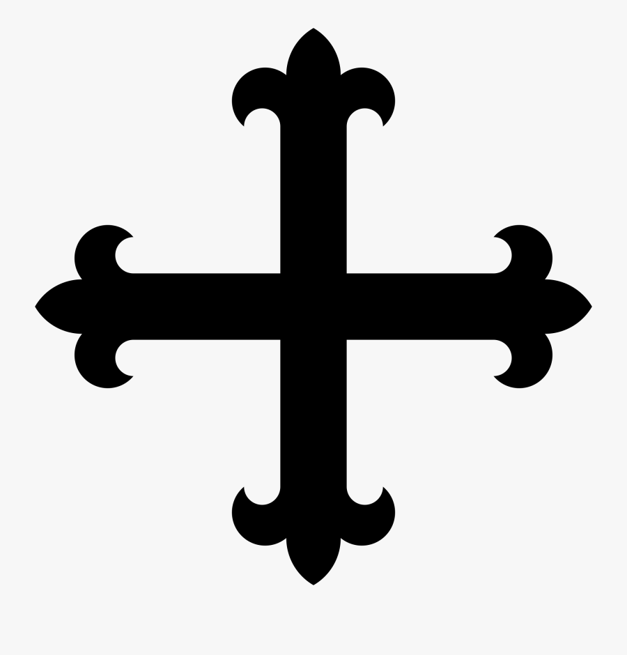 Cross Clipart No Background - Cross Heraldry, Transparent Clipart