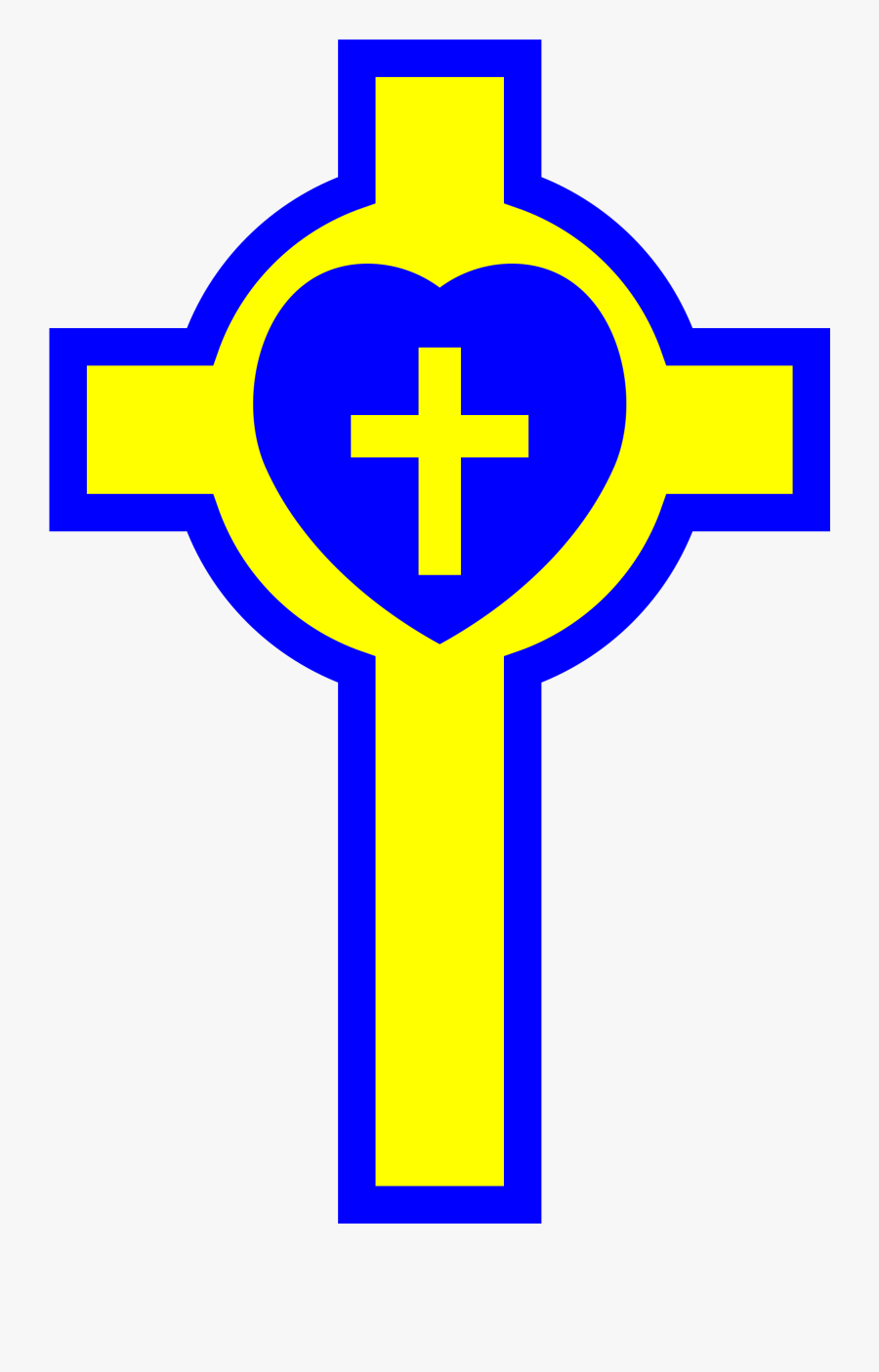 Cross Clipart Icon - Fisa De Colorat Cu Cruce, Transparent Clipart