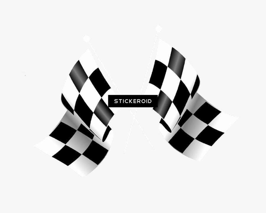 Mario Kart Checkered Flag Clipart , Png Download - Checkered Flag Happy Birthday, Transparent Clipart