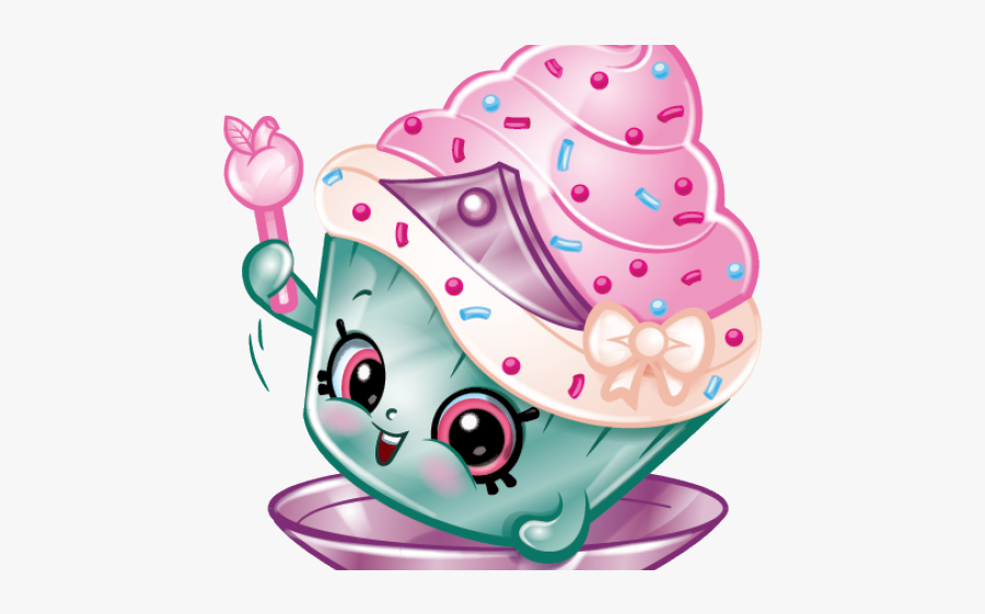Mushroom Clipart Shopkins - Cupcake Shopkins, Transparent Clipart
