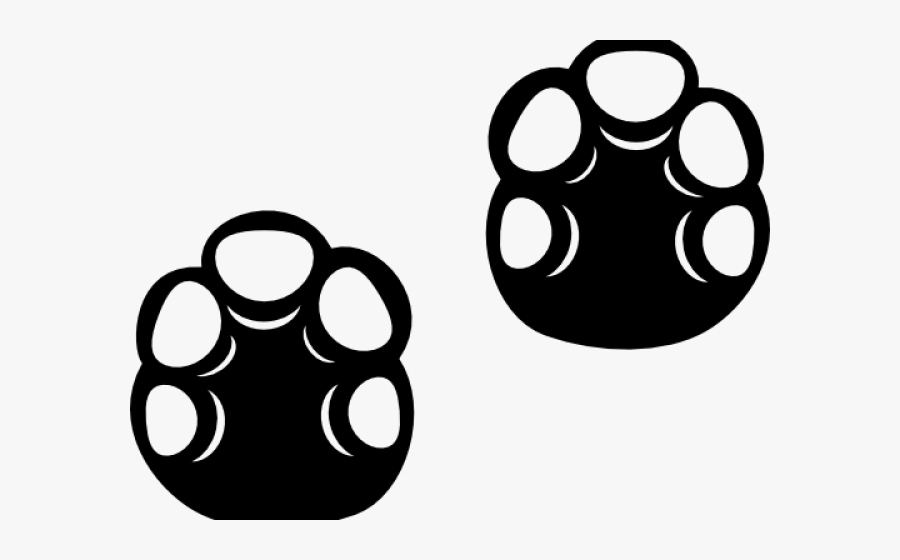 Hippopotamus Footprint, Transparent Clipart