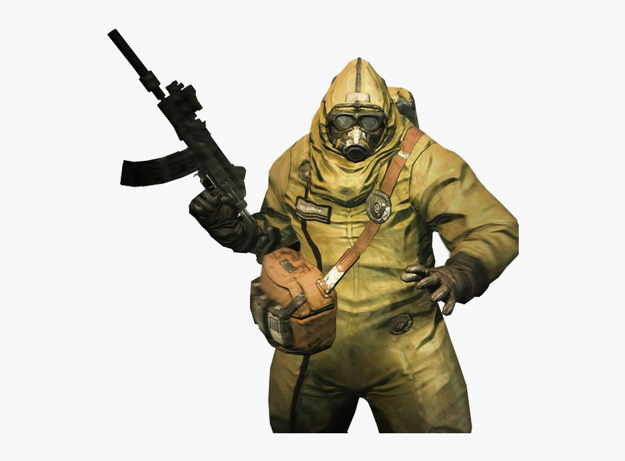 Hazmat Soldier Yellow - Lasrian Troopers, Transparent Clipart