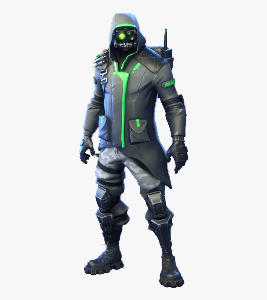 Fortnite Archetype Png Image - Green And Black Fortnite Skin, Transparent Clipart