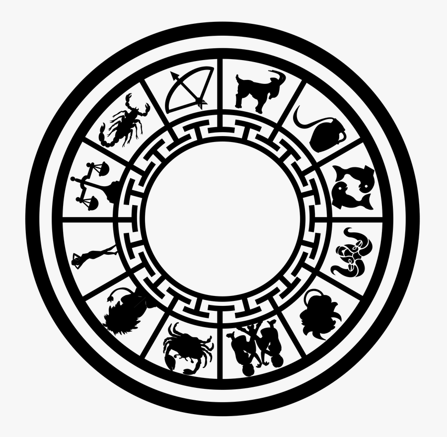 Astrology Clipart Wheel - Horoscope Png, Transparent Clipart