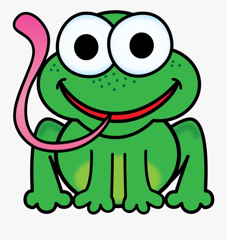 Teacher Laura Freebie - Frog And Flies, Transparent Clipart