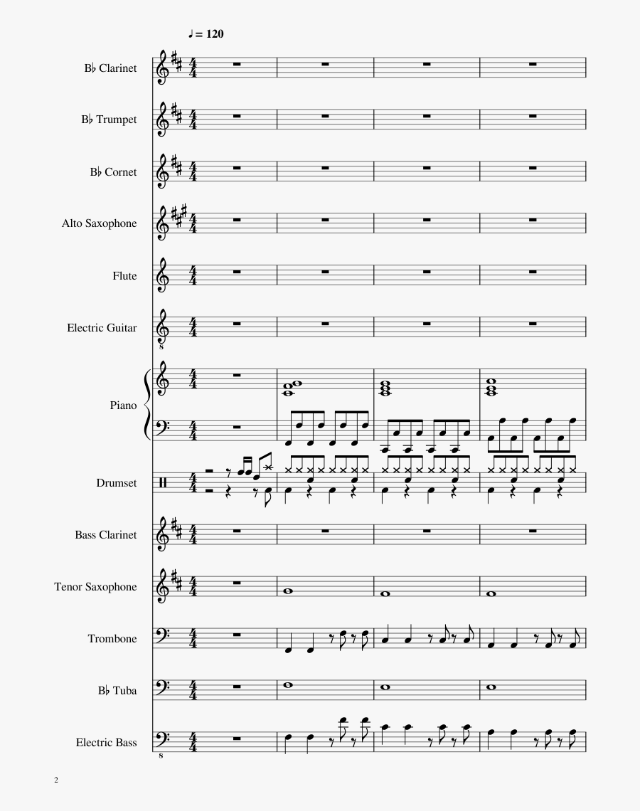 Sheet Music, Transparent Clipart