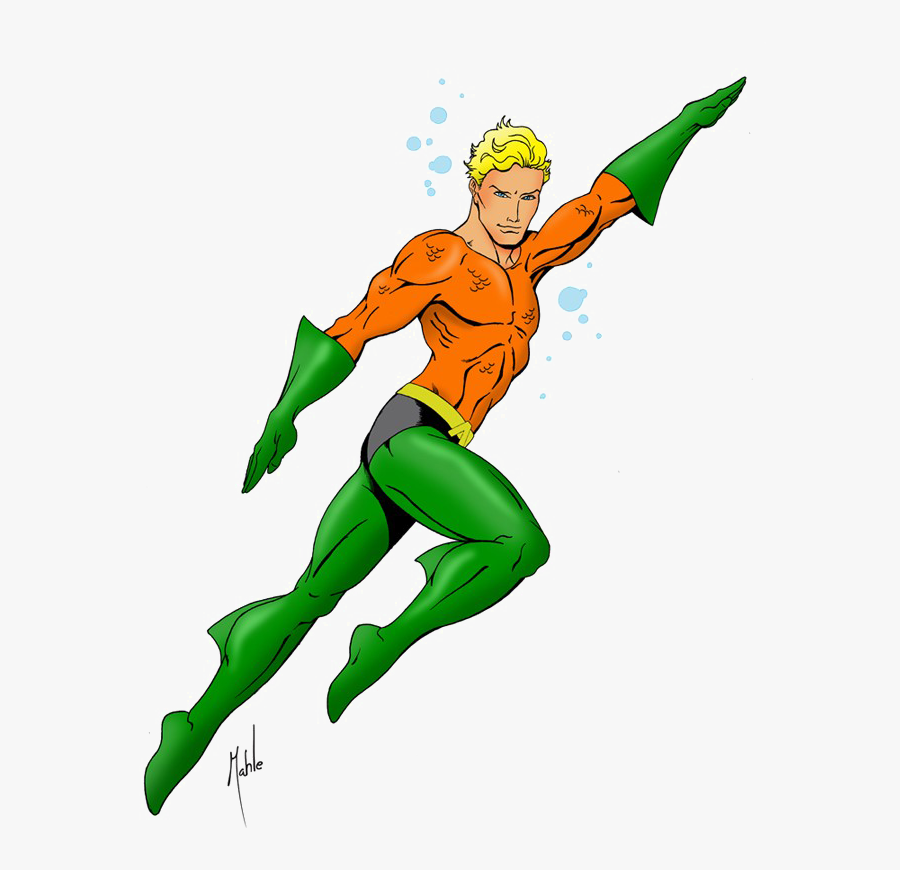 Transparent Aquaman Png - Aquaman Old Vs New, Transparent Clipart
