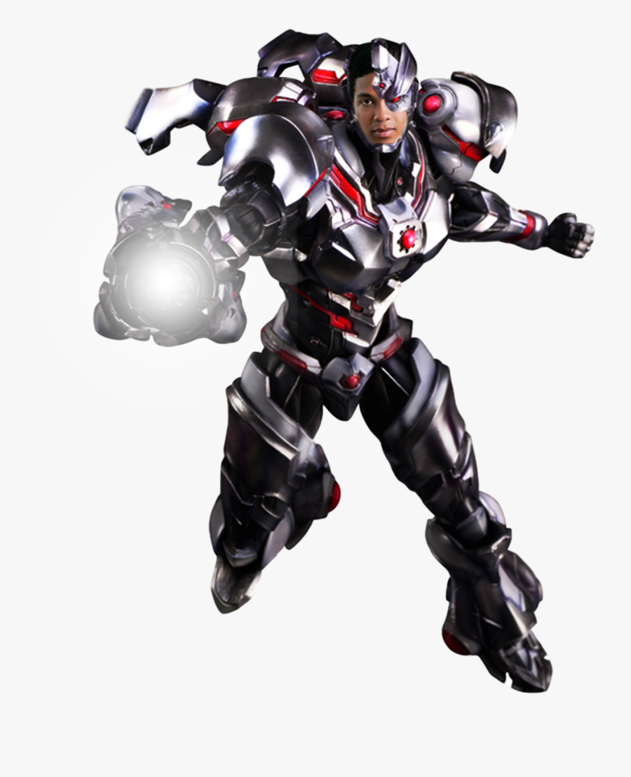 Cyborg Batman Aquaman The Flash - Cyborg Png Dc, Transparent Clipart