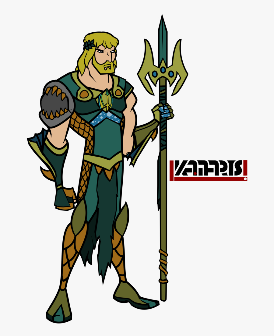 Aquaman By Kyle - Cartoon, Transparent Clipart