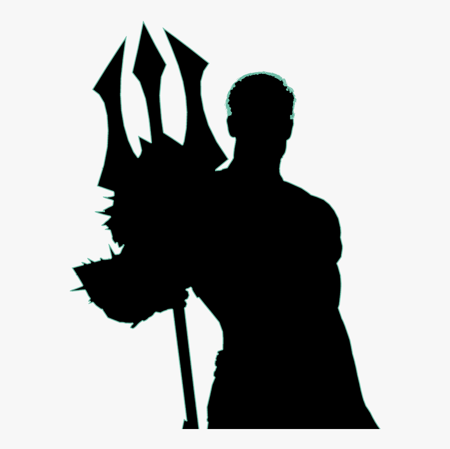 Transparent Aquaman Png - Silhouette, Transparent Clipart