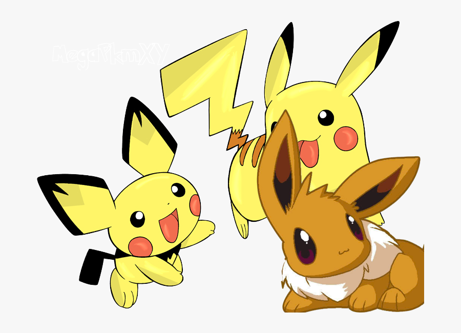 Transparent Squirtle Png - Pichu And Pikachu, Transparent Clipart
