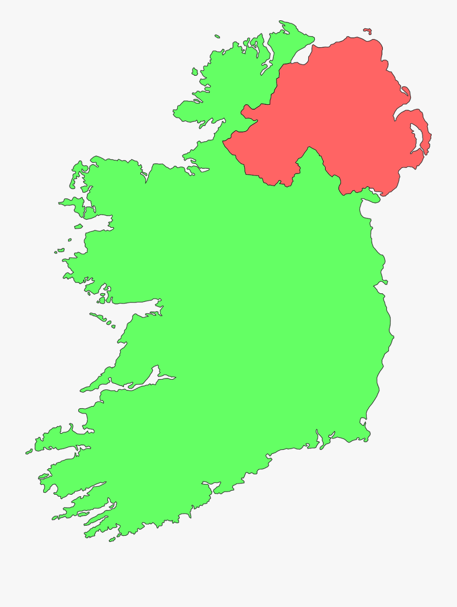Ireland Country Green Free Picture - 12th Century Ireland Map, Transparent Clipart