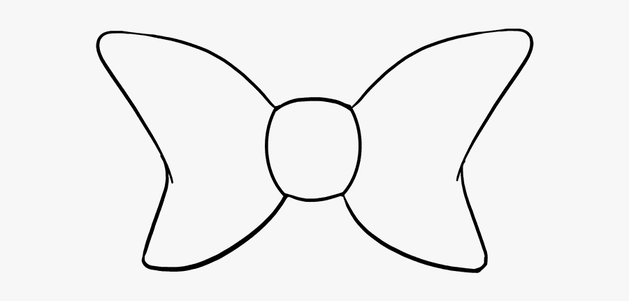 How To Draw A Bow Tie - Draw A Bow Tie, Transparent Clipart