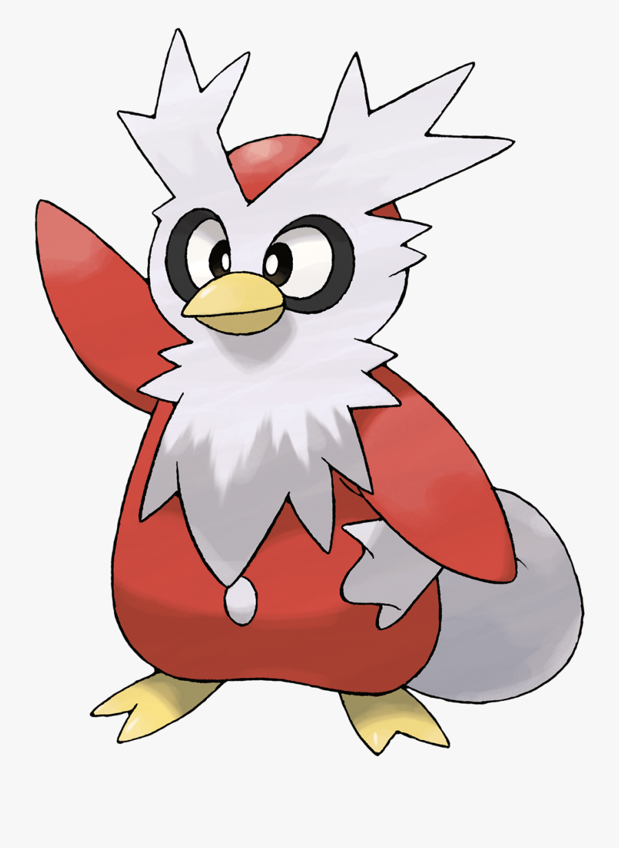 Pokemon Delibird, Transparent Clipart