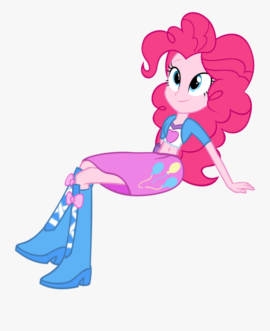 Balloon, Belly Button, Boots, Clothes, Edit, Equestria - Pinkie Pie Equestria Girls My Little Pony Belly, Transparent Clipart