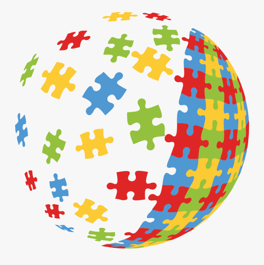Autism Puzzle Png - Transparent Background Autism Puzzle Piece Png, Transparent Clipart