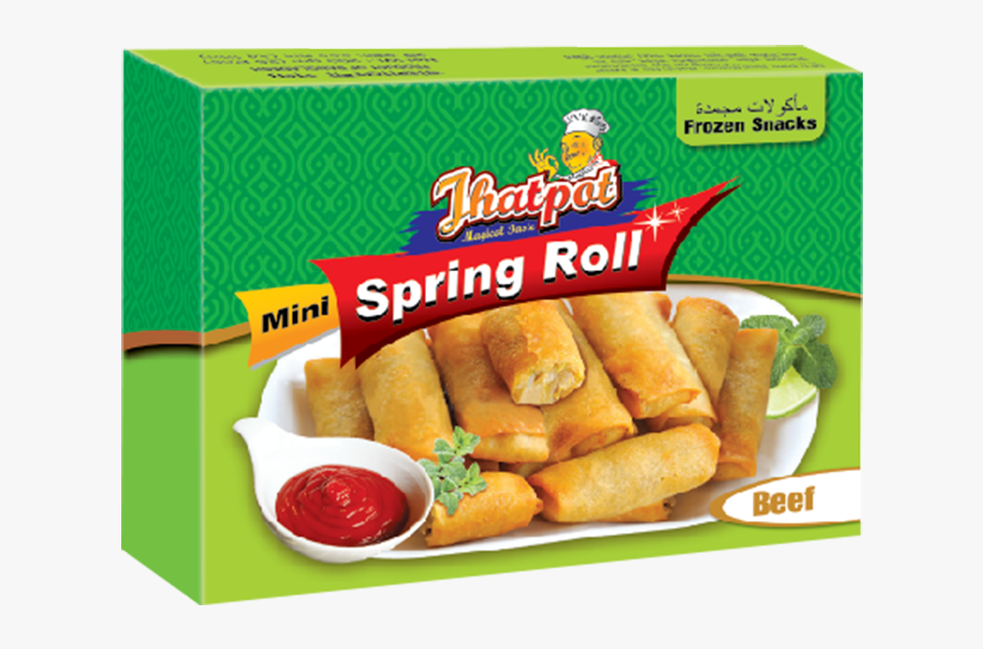 Clip Art Jhatpot Roll Pran Foods - Frozen Spring Roll In Dhaka, Transparent Clipart