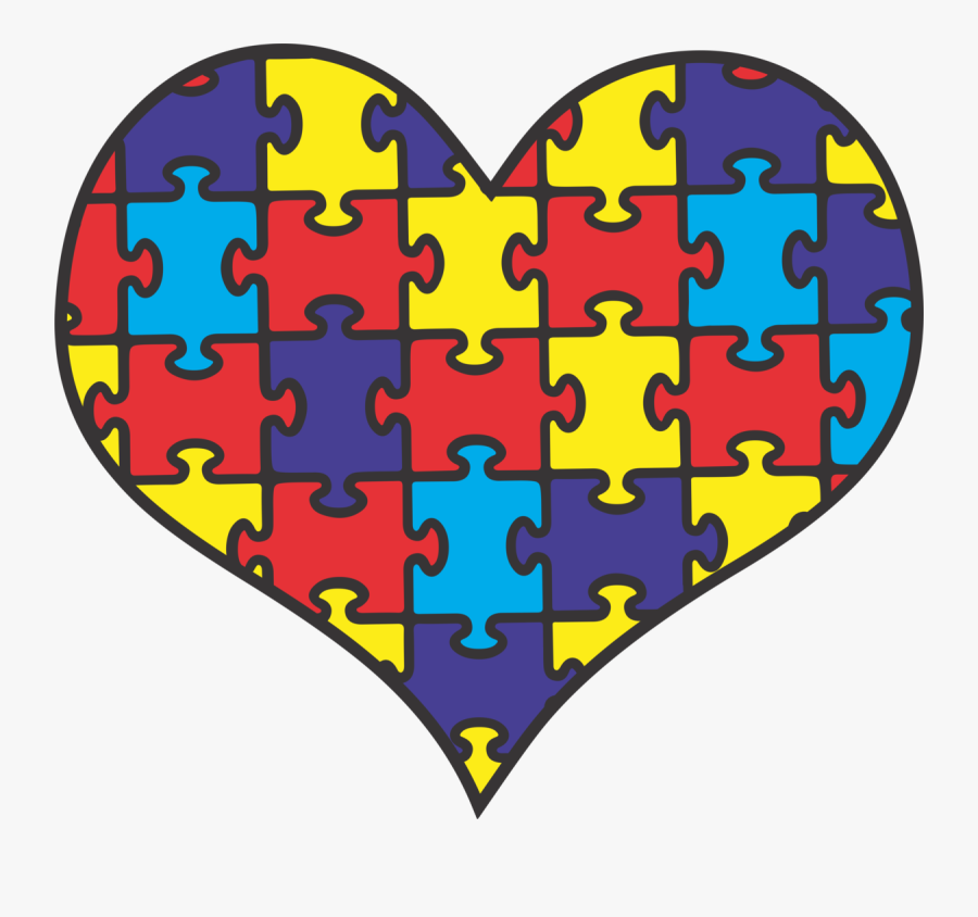 Autism Clipart Autism Heart - Autism Heart, Transparent Clipart