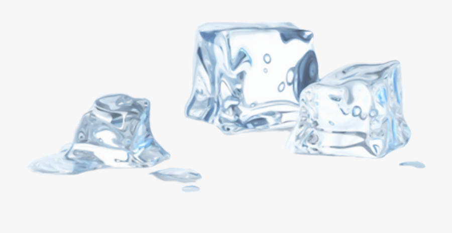 Ice Cube Melting Cold - States Of Matter Ice, Transparent Clipart