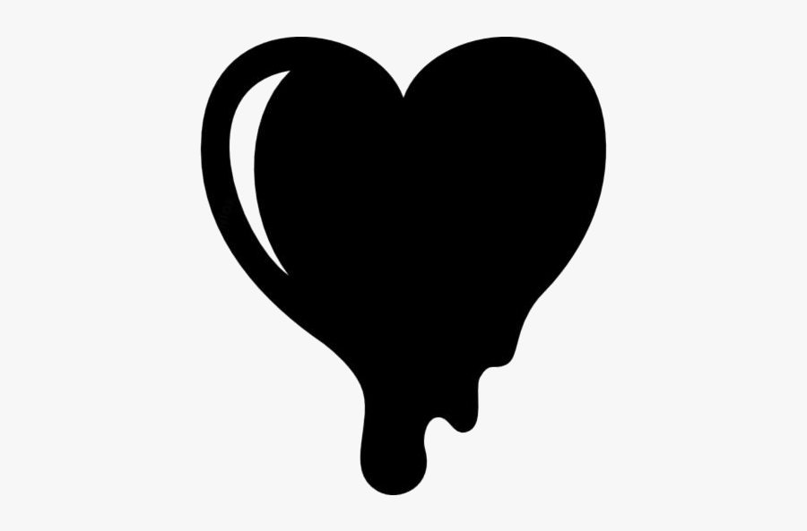Download Png Melting Heart Tranparent Background - Corazon Derretido Png, Transparent Clipart