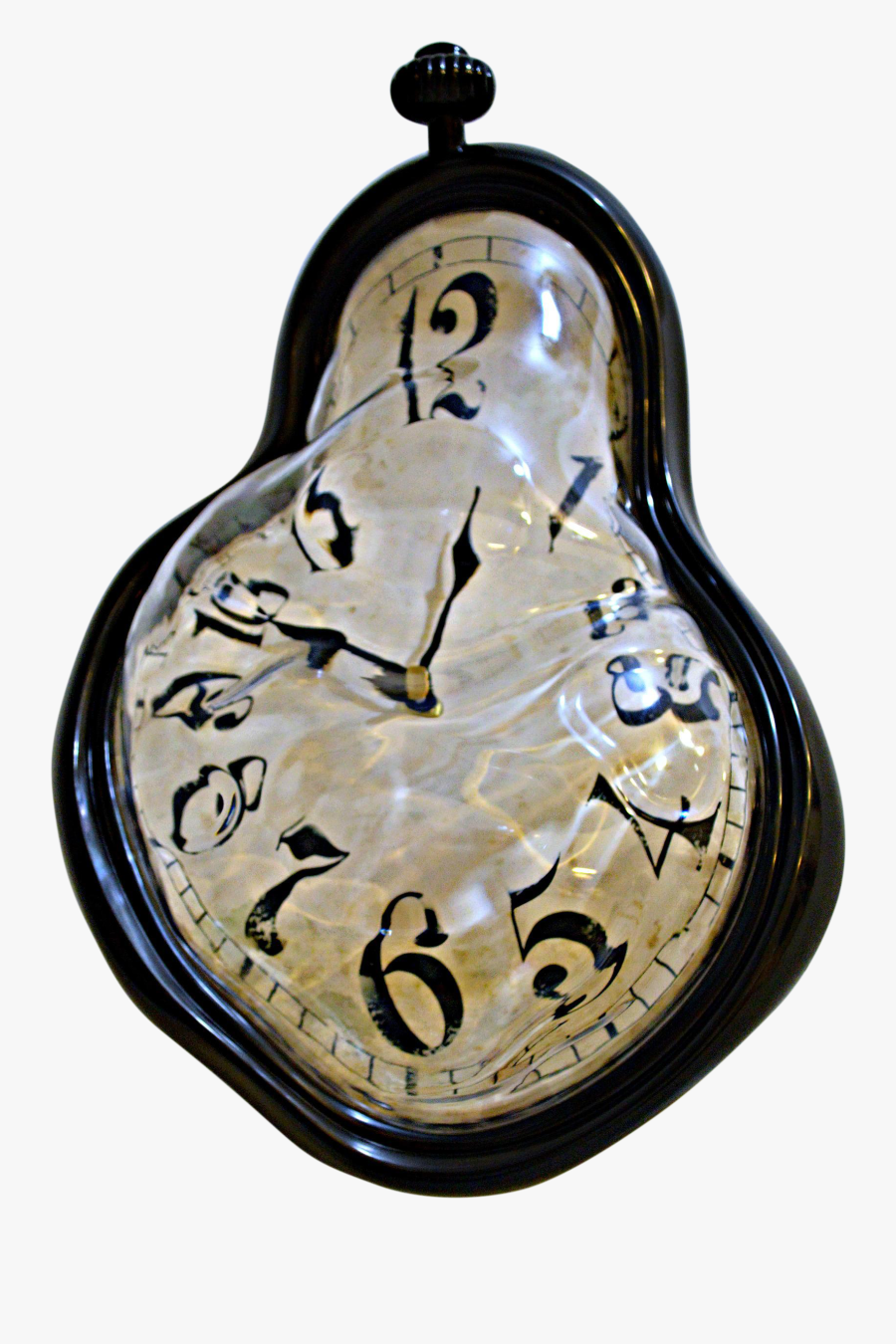 Transparent Melting Clock Clipart - Transparent Melting Clocks, Transparent Clipart