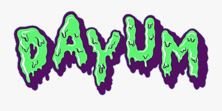 #grime #word #melting #ftestickers #freetoedit - Slime Font, Transparent Clipart