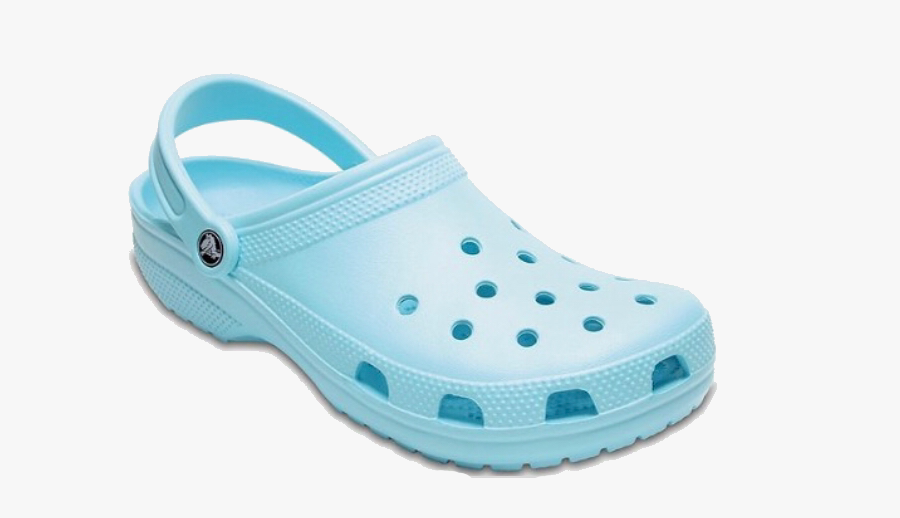 crocs transparent