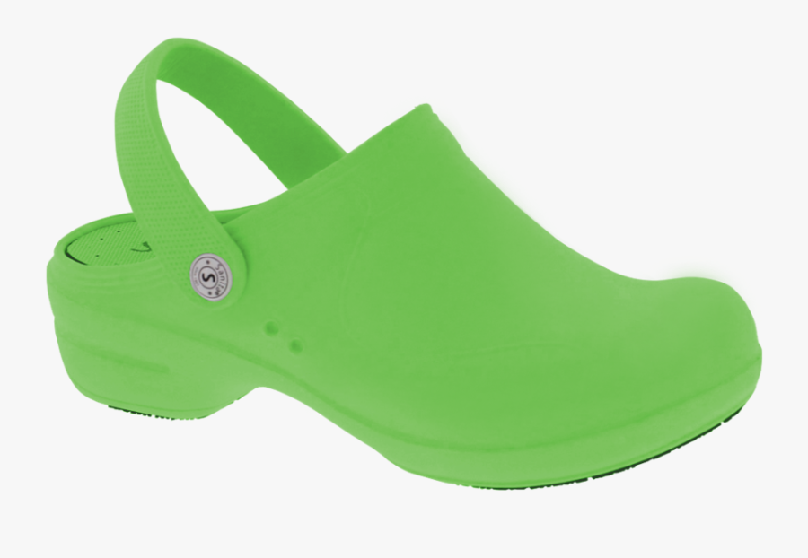 Sanita Stride Clog Open Back W/ Strap - Slipper, Transparent Clipart