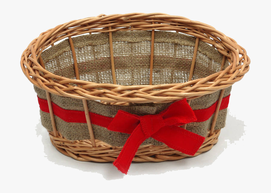 Gift Basket Hamper - Empty Gift Basket Png, Transparent Clipart