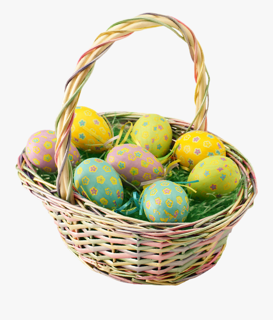Easter Bunny Egg Hunt Easter Egg Easter Basket - Easter Basket Transparent Background, Transparent Clipart