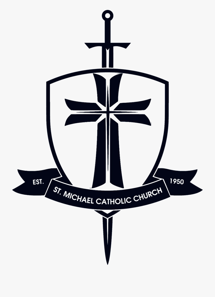 Saint Michael Logo, Transparent Clipart
