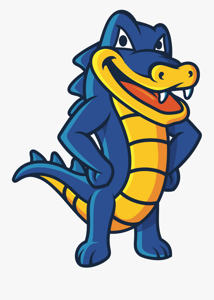 Clip Art Crocodile Logos - Snappy Hostgator, Transparent Clipart