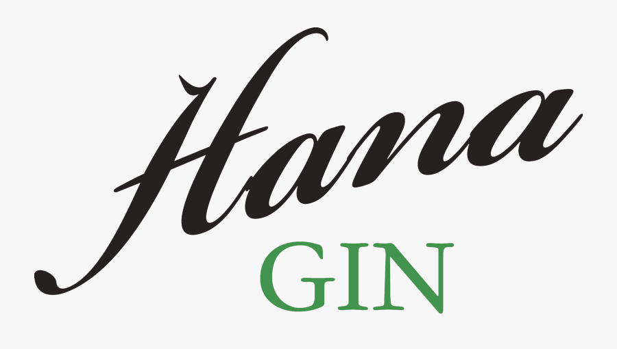 Add Ice And Garnish With Lime And Cucumber Slices And - Hana Gin Logo, Transparent Clipart