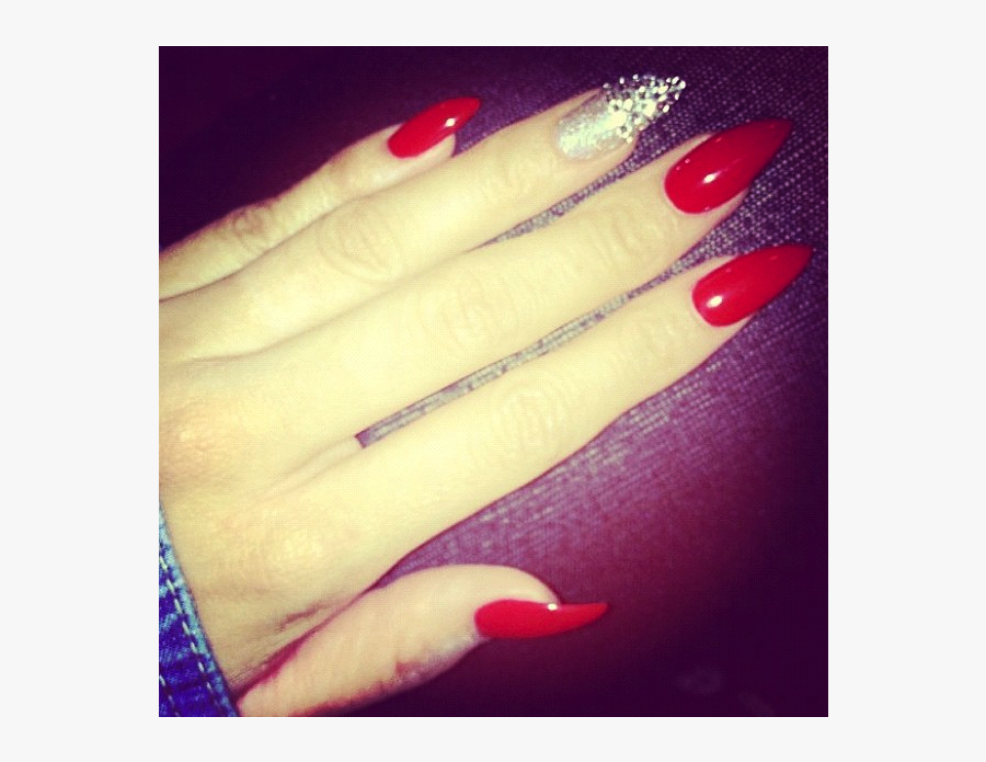 Transparent Fingernails Flattened - Nail Polish, Transparent Clipart