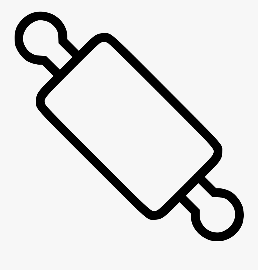 Rolling Pin Comments - Firefighter Hat Coloring Page, Transparent Clipart