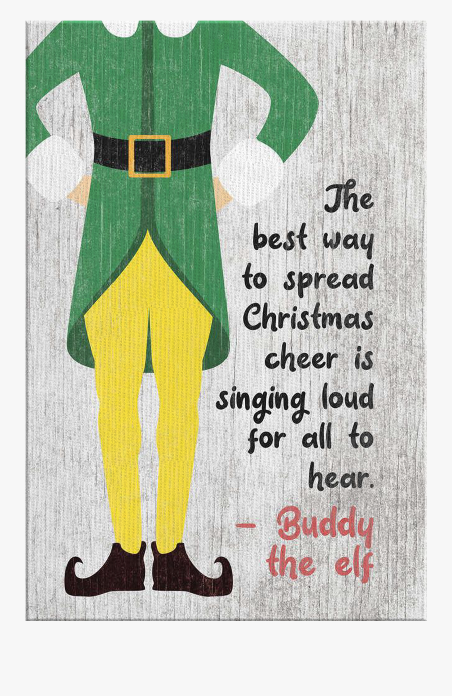 "buddy The Elf, Transparent Clipart