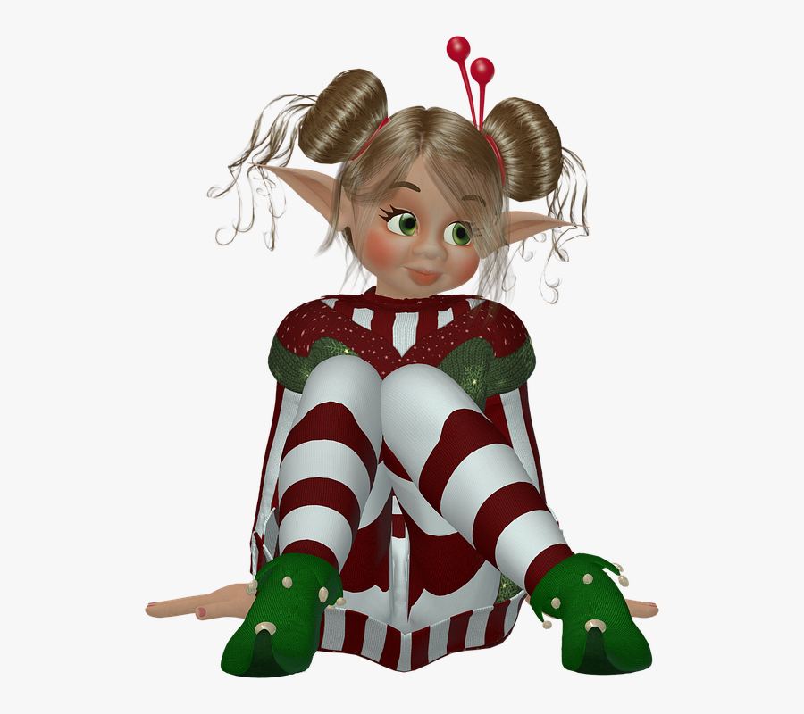 Pixabay Elf, Transparent Clipart