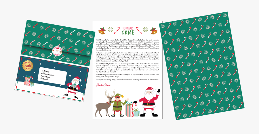 Christmas Card, Transparent Clipart