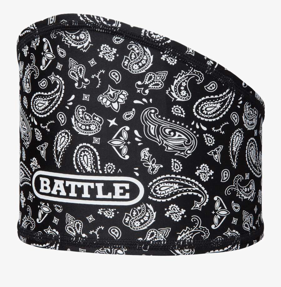 Battle Bandana Skull Wrap - Battle Sports Science Moisture Wicking Bandana Skull, Transparent Clipart