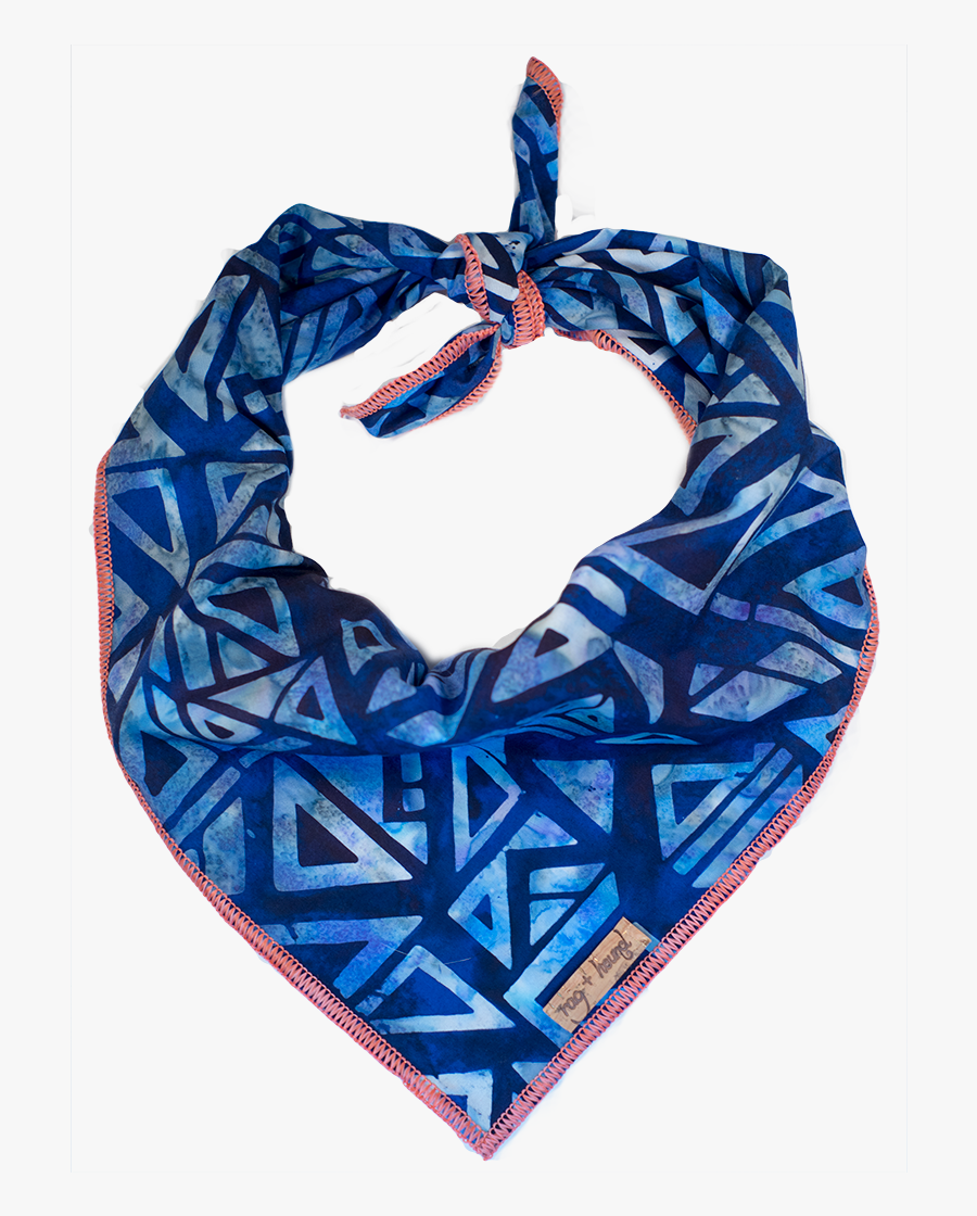 Azul Mod Dog Bandana - Scarf, Transparent Clipart