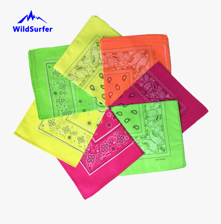 Transparent Bandana Headband Png - Neon Bandana, Transparent Clipart