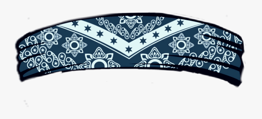 #bandana , #freetoedit - Blue Head Bandana Png, Transparent Clipart